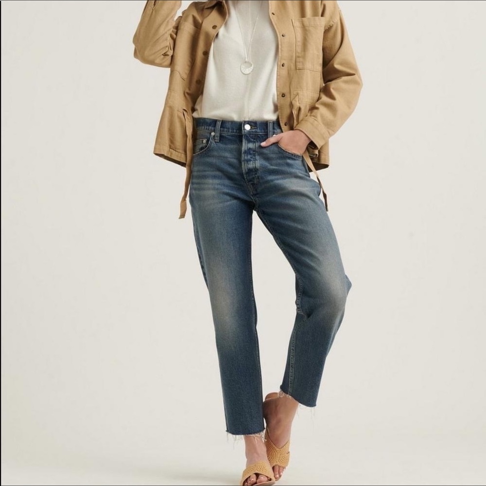 Lucky Brand Sienna Slim Boyfriend Jeans Crop
